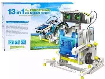 Конструктор Solar Robot 13 в 1 на сонячній батареї pbl-116 фото