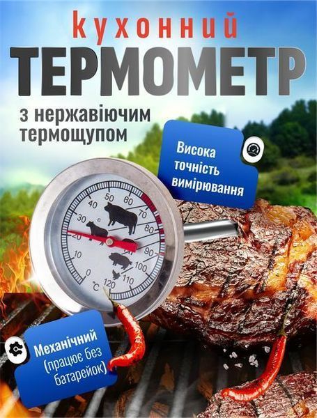 Кухонний термометр зі щупом pbl-081 фото